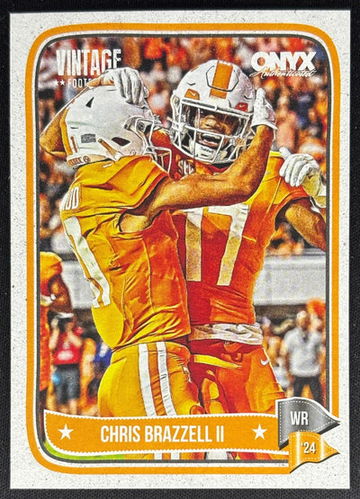 Chris Brazzell II 2024 Onyx Vintage Collection Volunteers Sports Trading Cards