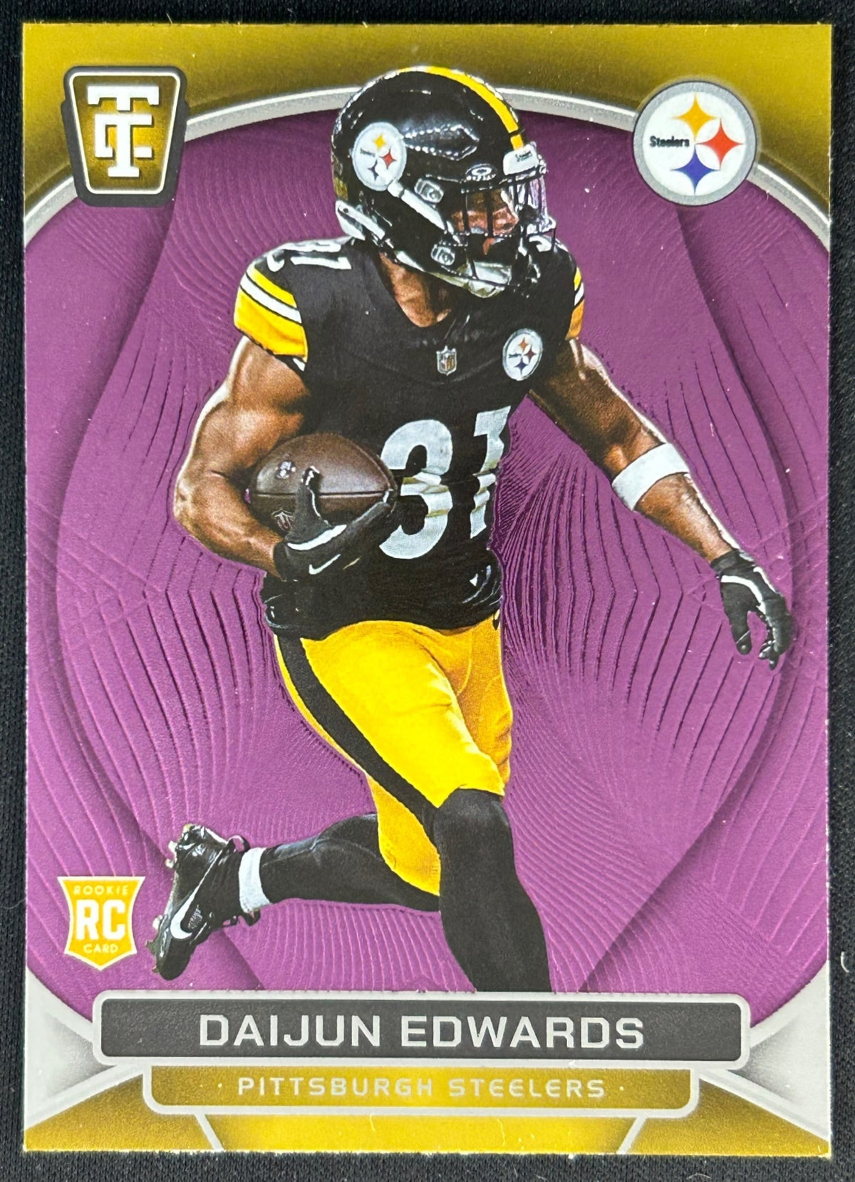 Daijun Daijun Edwards 2024 Totally Certified Rookies Mirror Maroon teelers ...