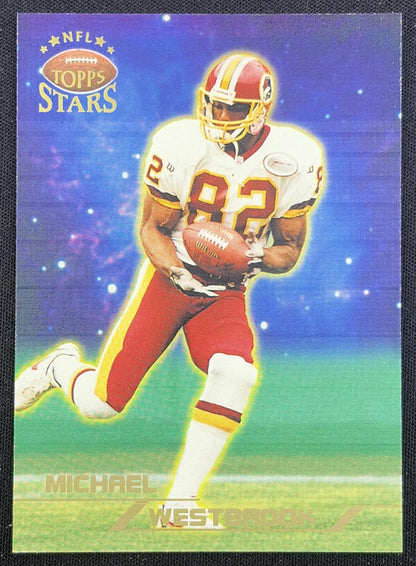 Michael Westbrook 1998 Topps Stars Gold Star /1999 Redskins Washington Redskins