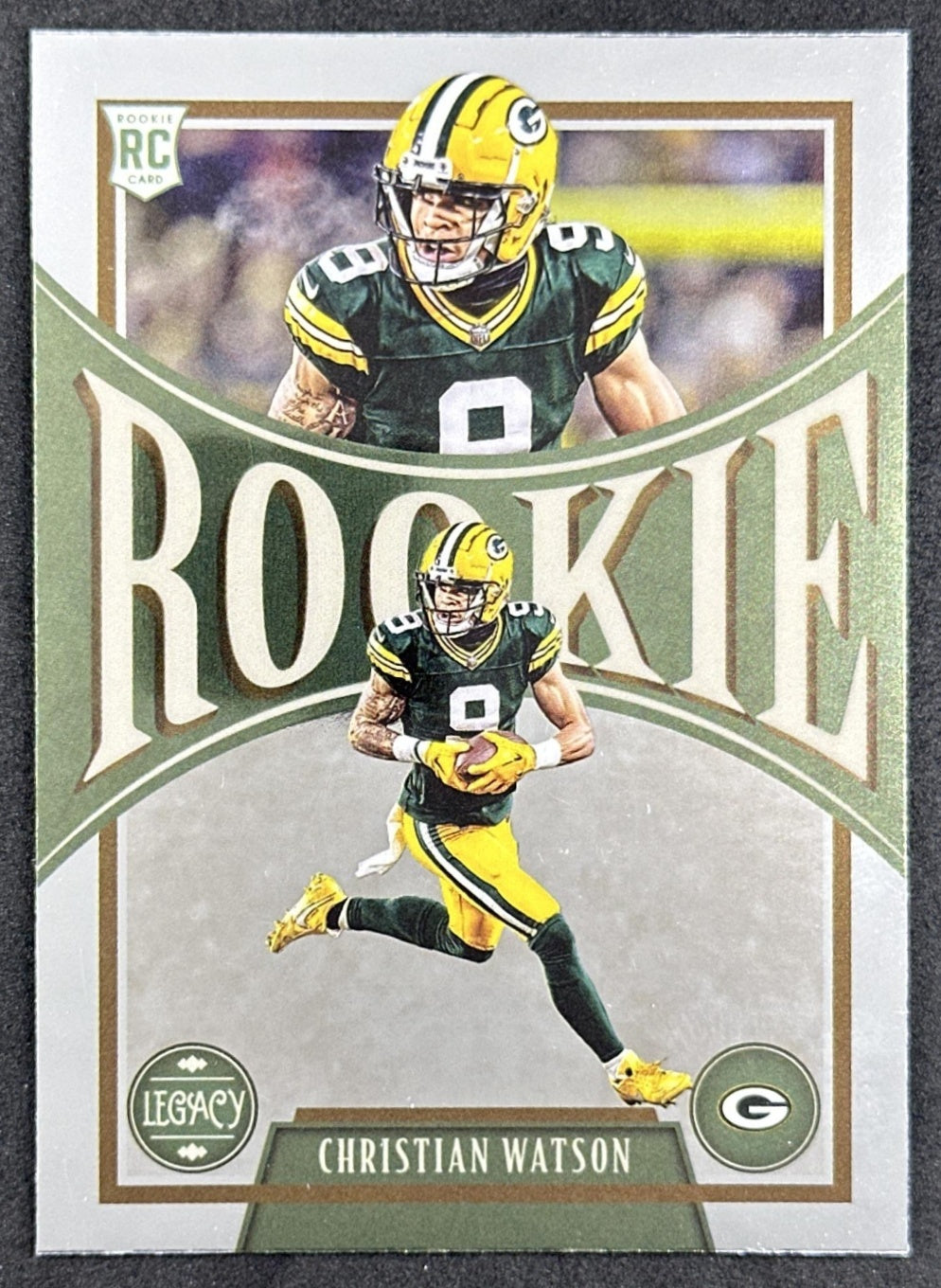 Christian Watson 2022 Panini Chronicles Legacy Update Packers