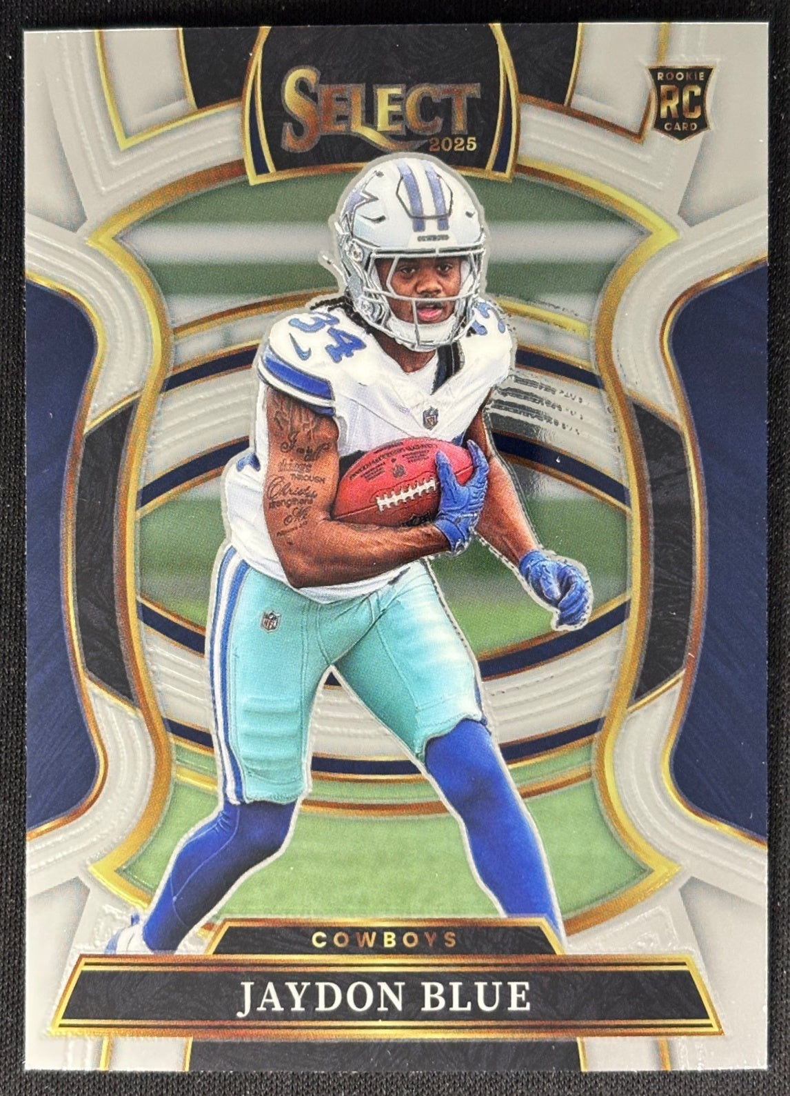 Jaydon Blue 2025 Select Concourse Rookie Cowboys Sports Trading Card