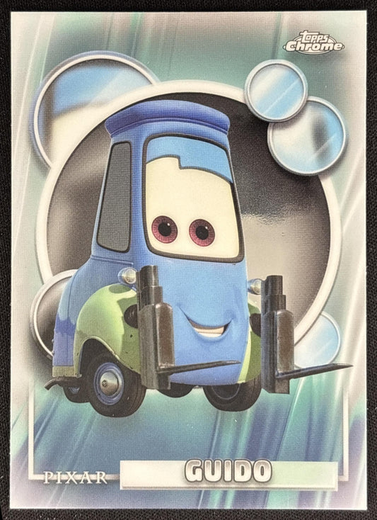 Guido 2026 Topps Chrome Disney Cars front