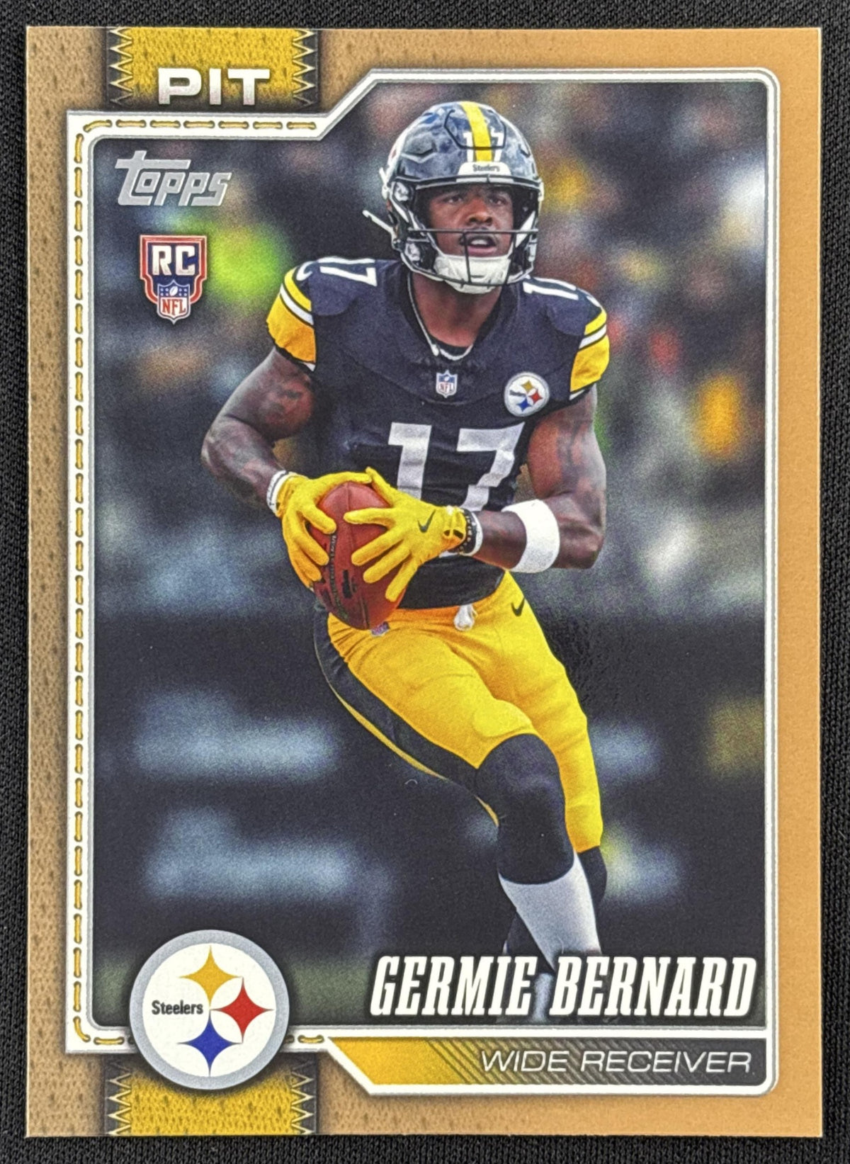 Germie Bernard 2026 Topps Gold /2026 Steelers