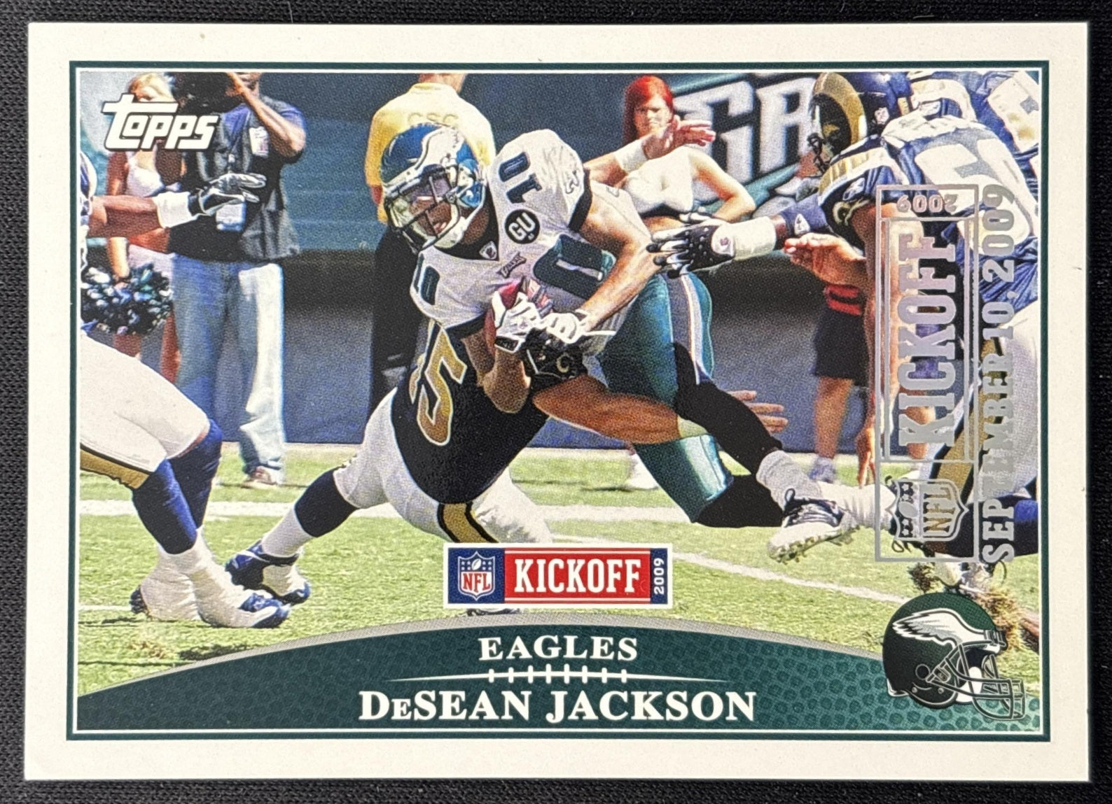 LeSean McCoy 2009 Topps Kickoff Silver Holofoil /2009 Eagles front