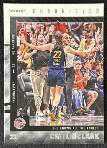 Caitlin Clark 2025 Panini Chronicled WNBA Fever 24 Sports Trading Card