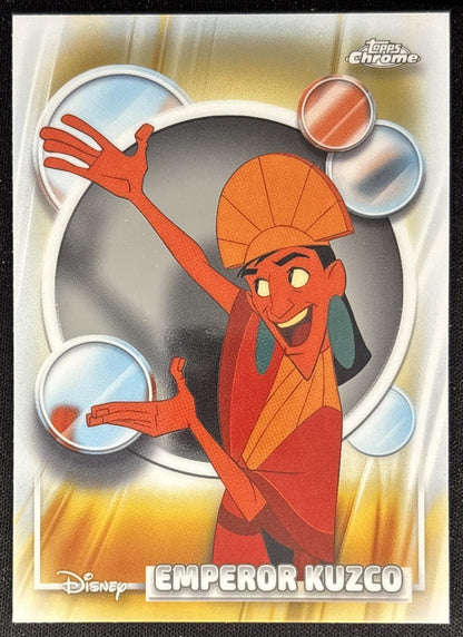 Emperor Kuzco 2026 Topps Chrome Disney The Emperor's New Groove front