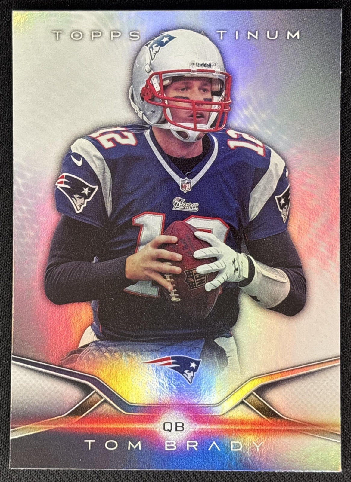Tom Brady 2014 Topps Platinum Patriots Sports Trading Cards