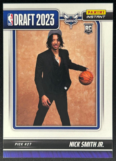 Nick Smith Jr. 2023 Panini Instant NBA Draft Night Hornets Sports Trading Cards