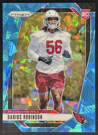 Darius Robinson 2024 Panini Prizm Blue Ice /99 Cardinals Sports Trading Cards