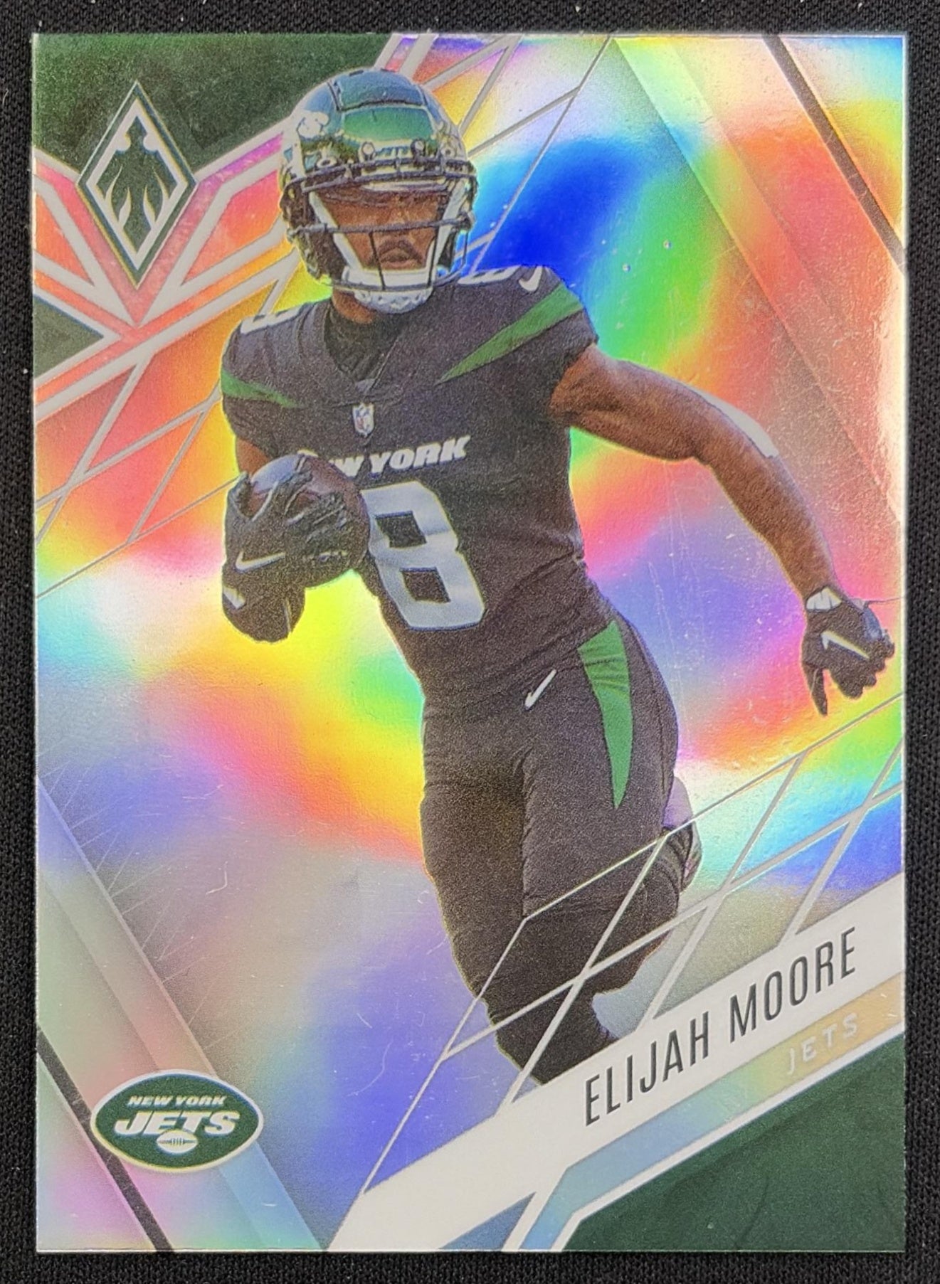 Elijah Moore 2022 Panini Phoenix Silver Jets front