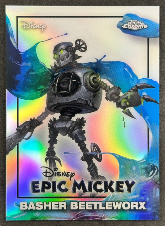 Basher Beetleworx 2026 Topps Disney Neon Epic Mickey Entertainment Cards
