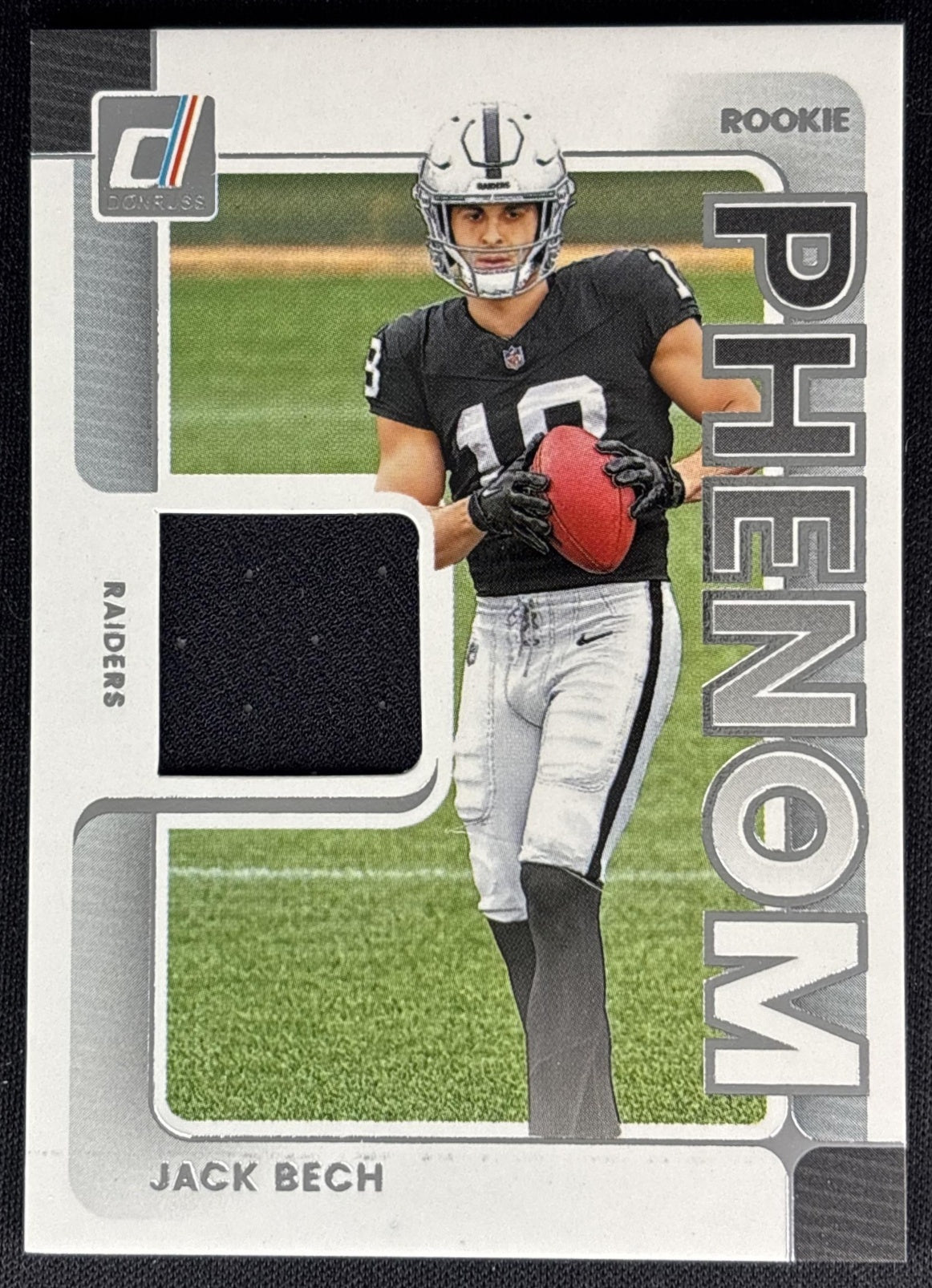 Jack Bech 2025 Panini Donruss Rookie Phenom Jerseys