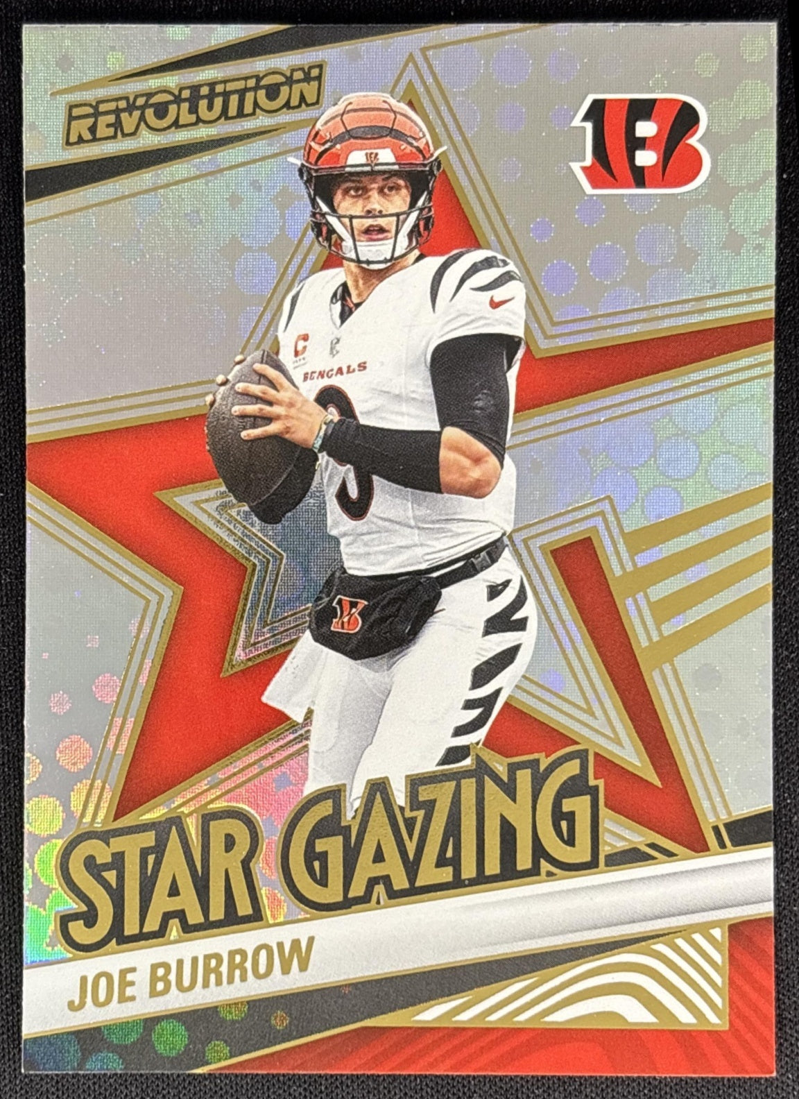 Joe Burrow 2025 Panini Revolution Star Gazing Bengals Sports Trading Cards