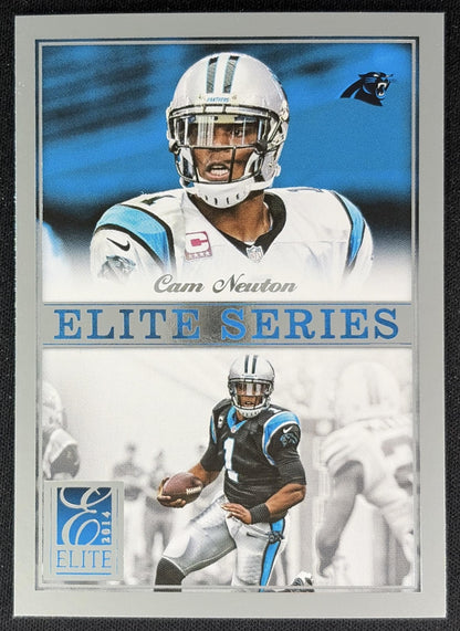 Cam Newton 2014 Panini Elite Series Silver Panthers - Front