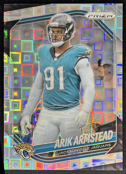 Arik Armstead 2025 Panini Prizm Pandora /400 Jaguars front