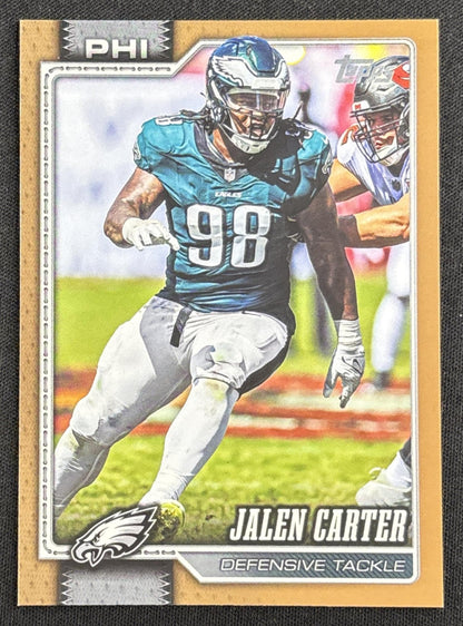 Jalen Carter 2026 Topps Gold /2026 Eagles