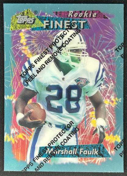 Marshall Faulk 1995 Finest Colts Default Title Sports Trading Cards