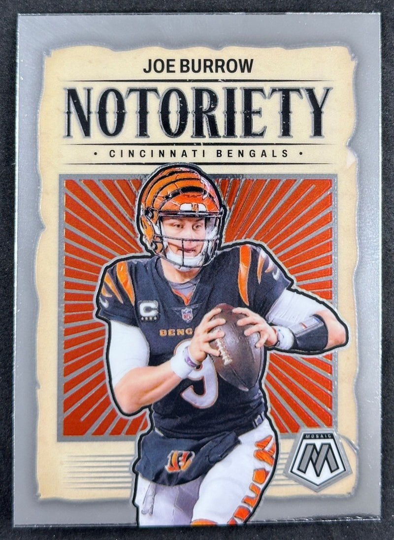 Joe Burrow 2024 Mosaic Notoriety Bengals