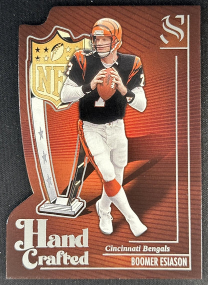 Boomer Esiason 2025 Panini Silhouette Hand Crafted MVP Bengals