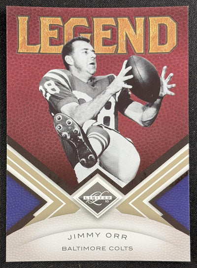 Jimmy Orr 2010 Panini Limited /499 Sports Trading Card