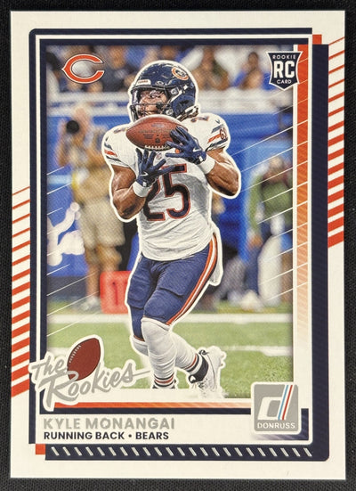 Kyle Monangai 2025 Panini Donruss Rookies & Highlights Bears Sports Trading Cards