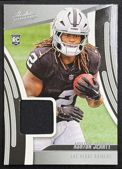 Ashton Jeanty 2025 Panini Absolute Rookie Materials Raiders