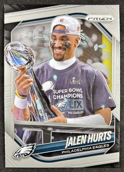 Jalen Hurts 2025 Panini Prizm Eagles Sports Trading Cards