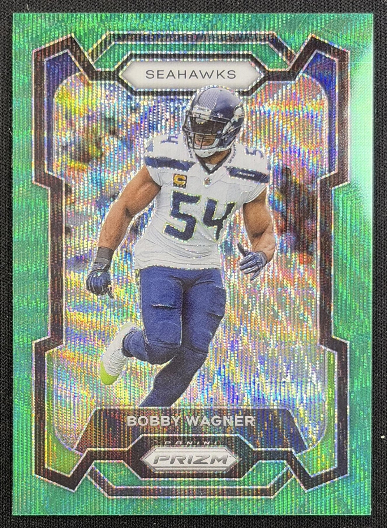 Bobby Wagner 2023 Panini Prizm Green Wave Seahawks