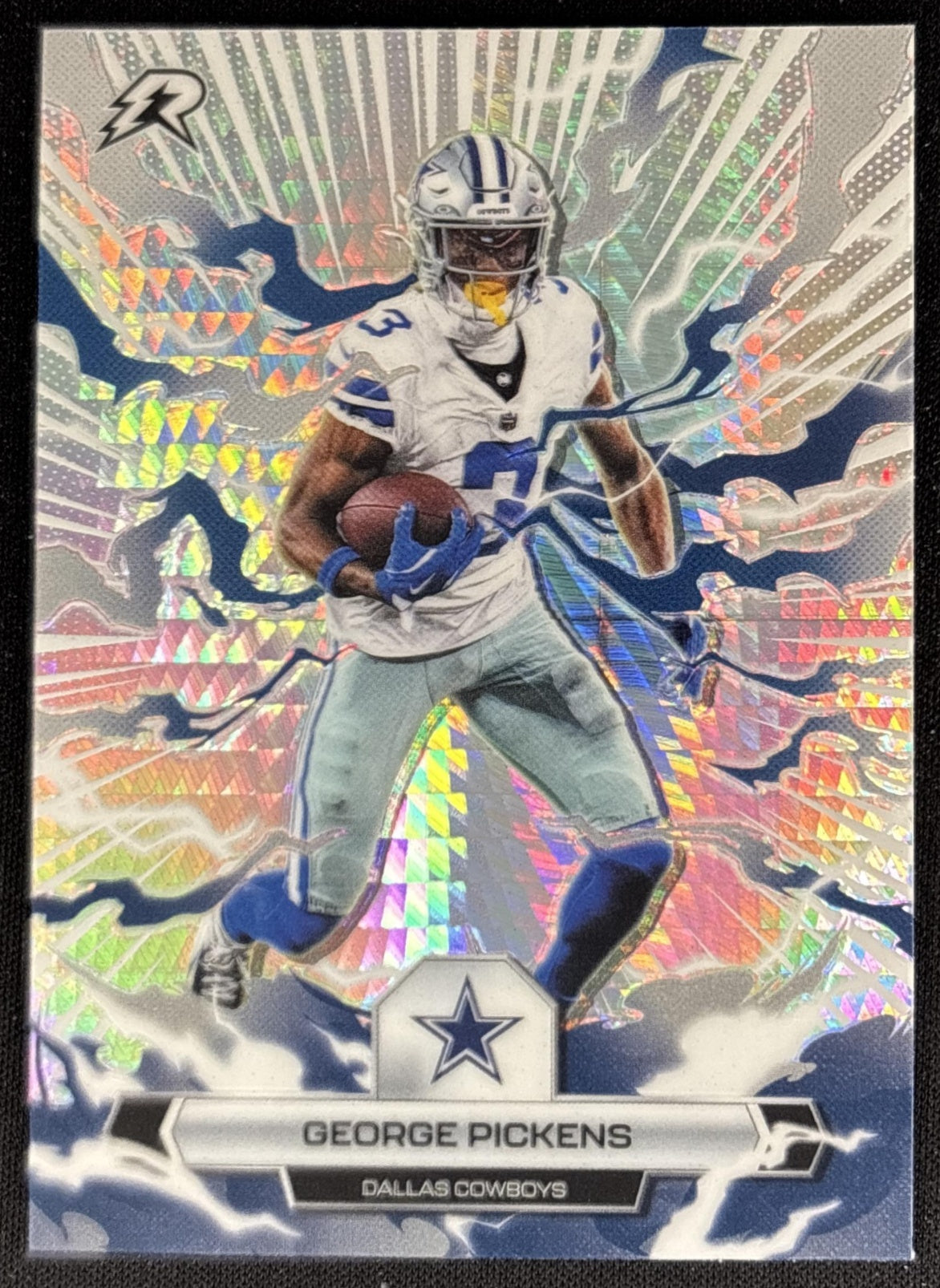 George Pickens 2025 Topps Resurgence Prism Refractor Cowboys