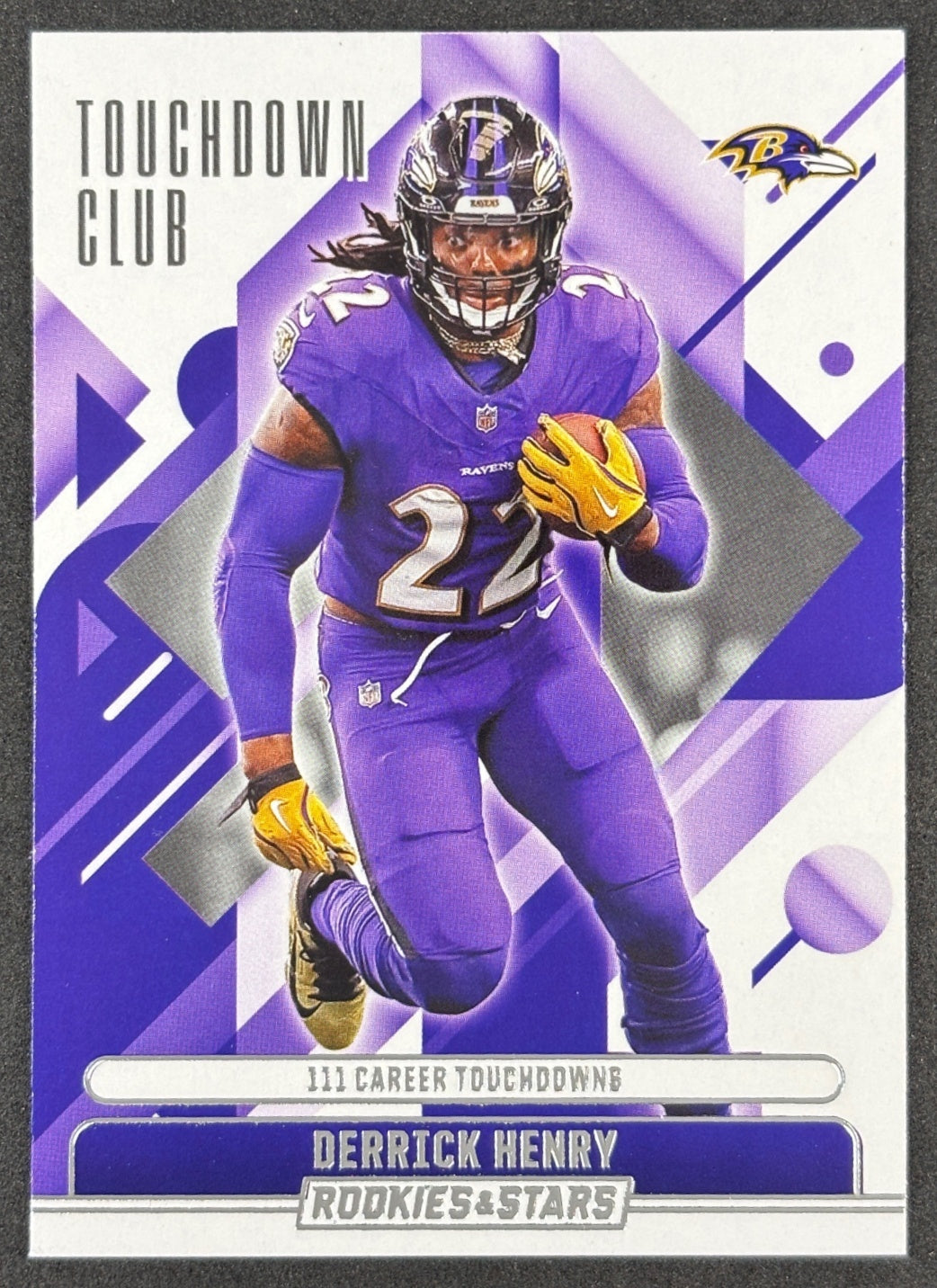 Derrick Henry Touchdown Club Rookies & Stars Baltimore Ravens Sports Trading Cards