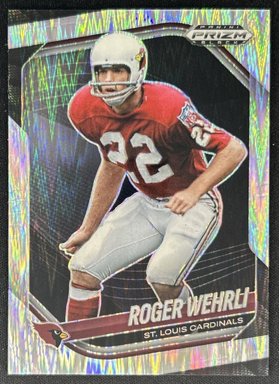 Roger Wehrli 2025 Panini Prizm Black Skewed /249 Football