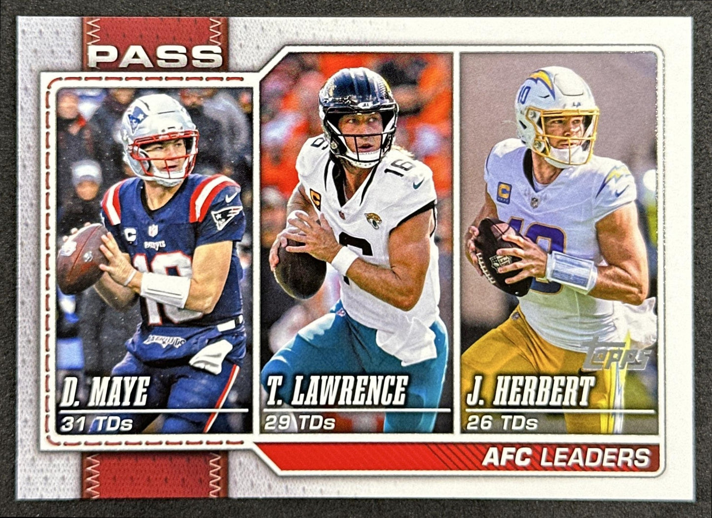 Trevor Lawrence Drake Maye Justin Herbert 2026 Topps Flagship Sports Trading Cards