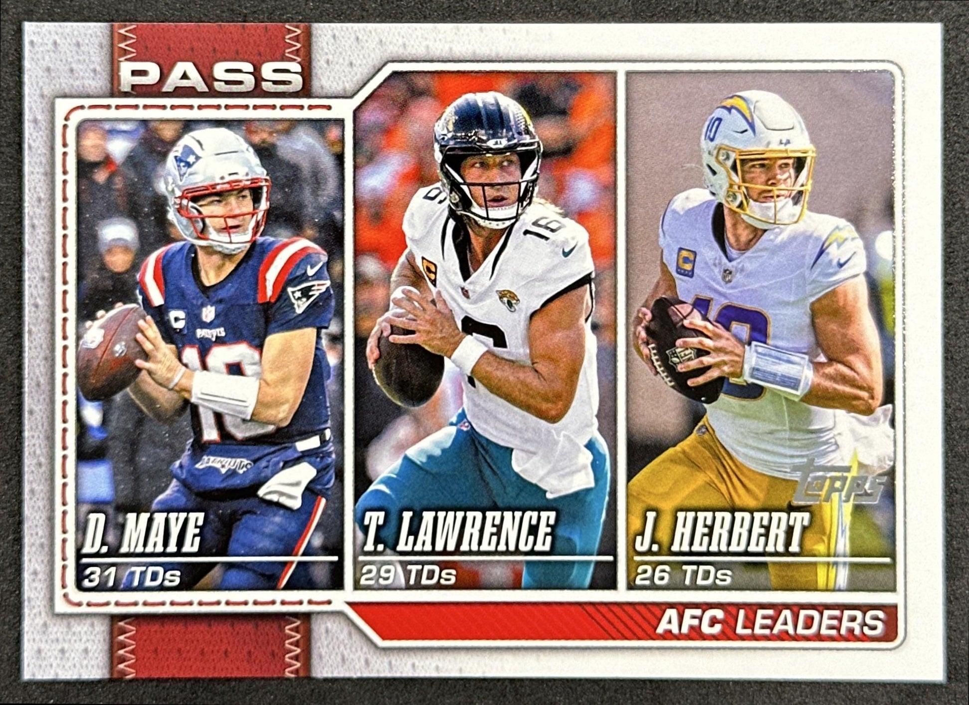 Trevor Lawrence Drake Maye Justin Herbert 2026 Topps Flagship Sports Trading Cards