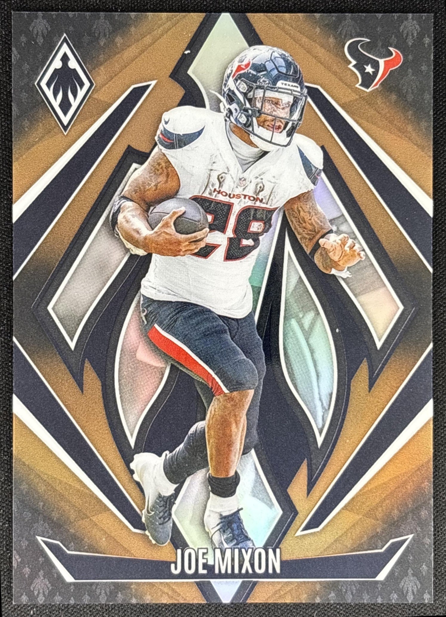 Joe Mixon 2024 Panini Phoenix Bronze Fade /125 Texans