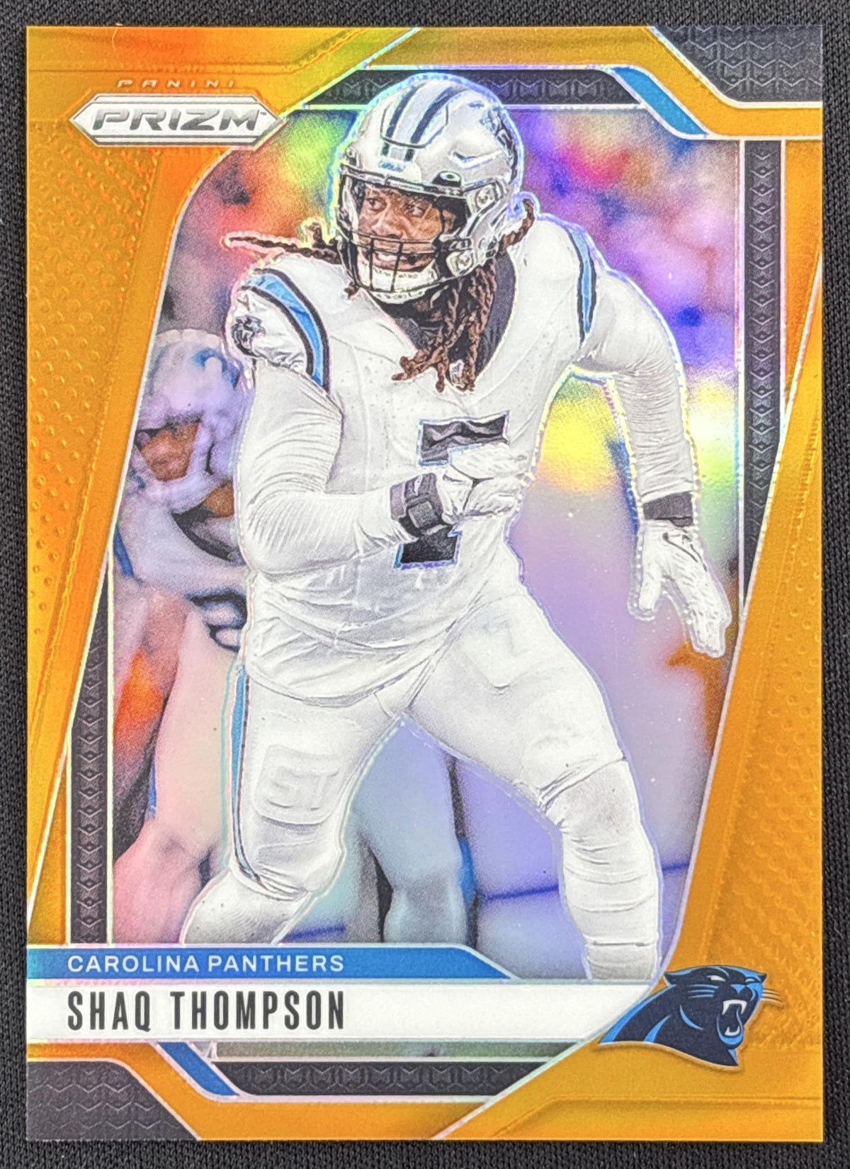 Shaq Thompson 2024 Panini Prizm Orange /249 Panthers