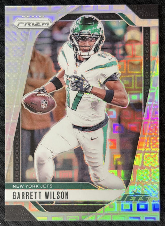 Garrett Wilson 2024 Panini Certified Mirror /349 Jets front