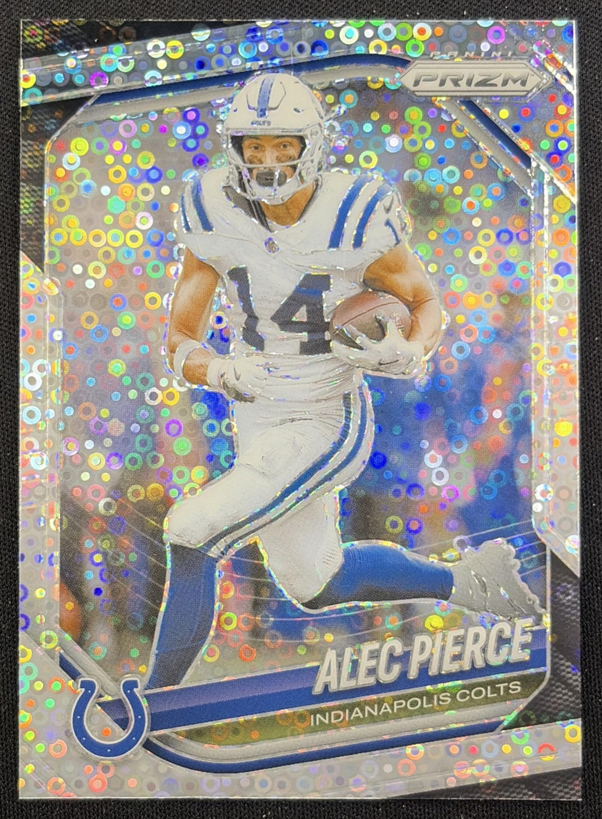 Alec Pierce 2025 Panini Prizm No Huddle Colts Indianapolis Colts