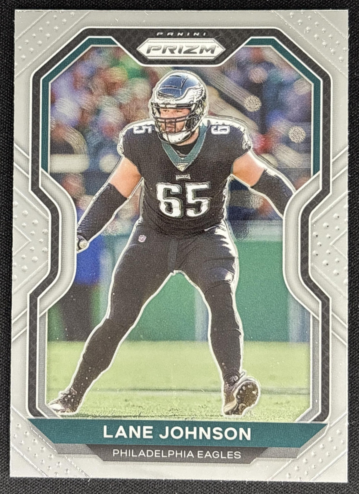 Lane Johnson 2020 Panini Prizm Eagles Sports Trading Card
