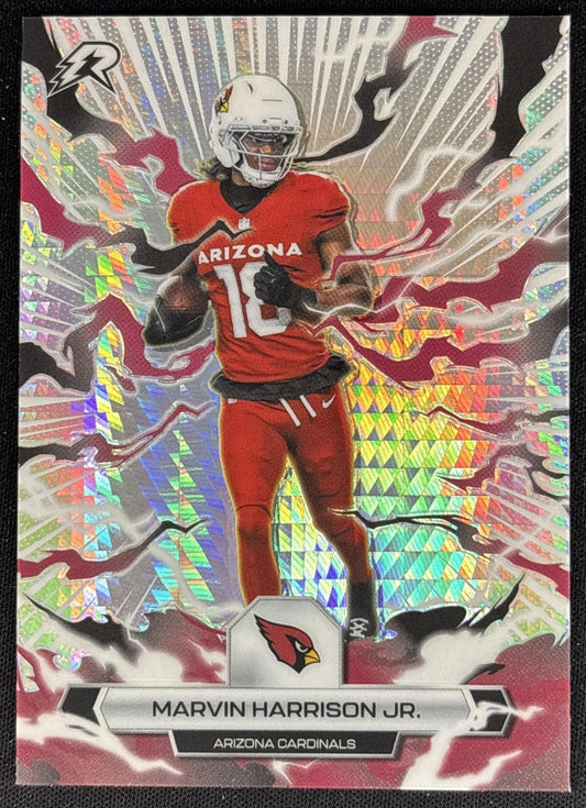 Marvin Harrison Jr. 2025 Topps Resurgence Prism Refractor Cardinals