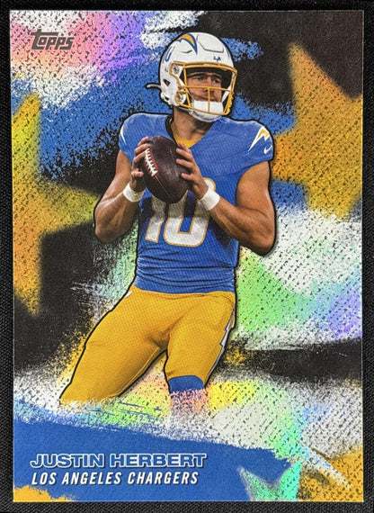 Justin Herbert 2026 Topps NFL Stars Chargers