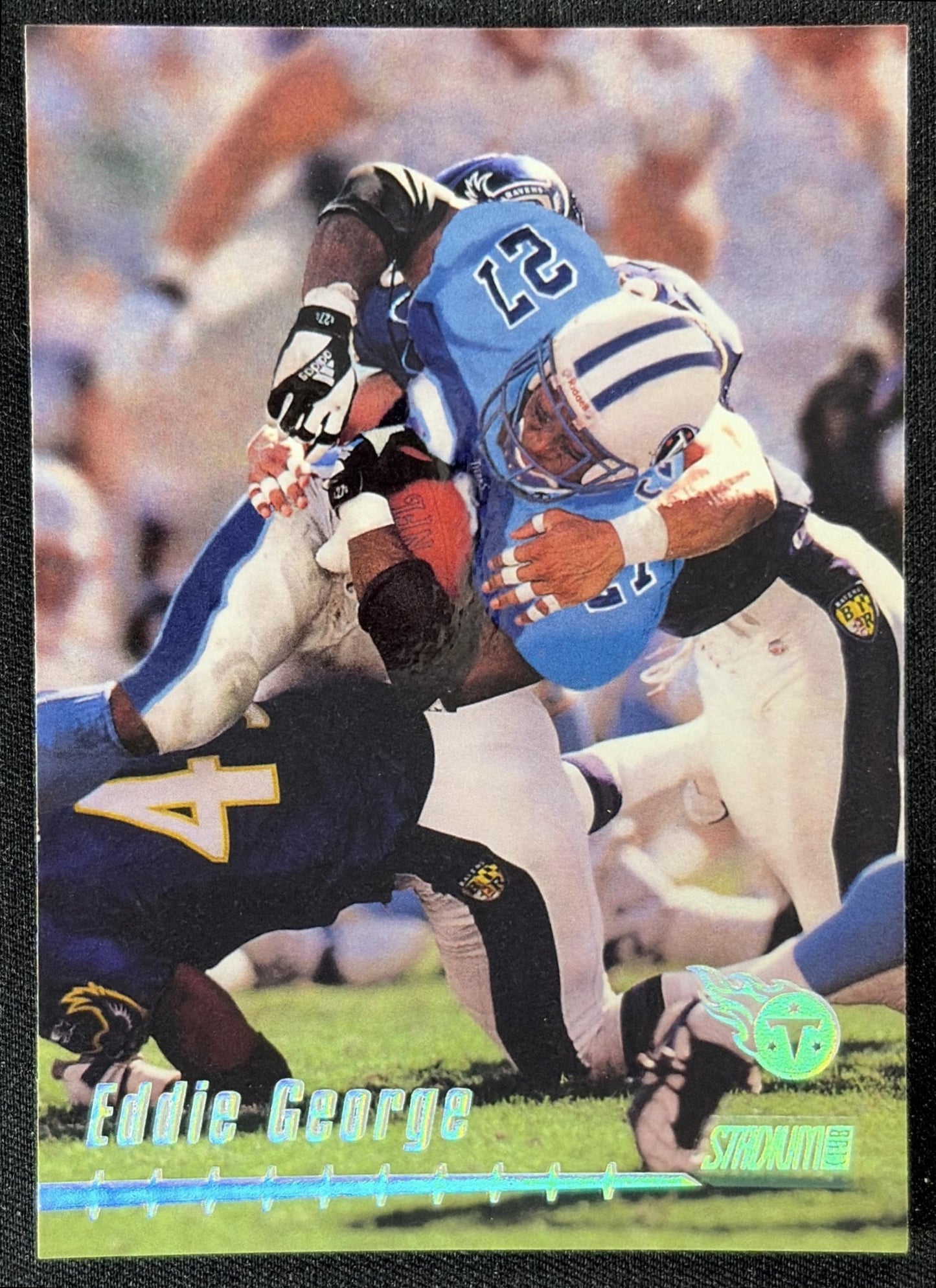 Eddie George 1999 Topps Stadium Club Titans