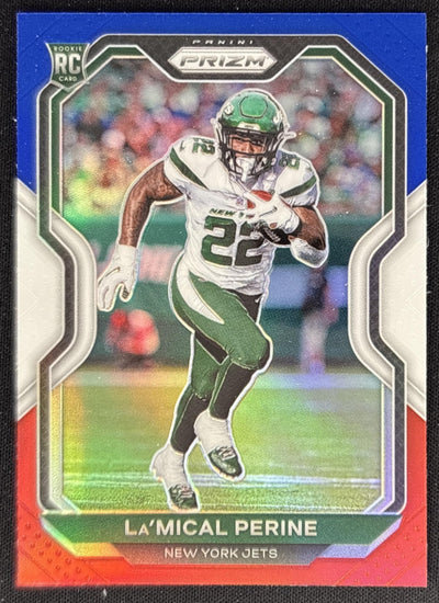 C.J. Mosley 2020 Panini Prizm Red White and Blue Jets Sports Trading Cards