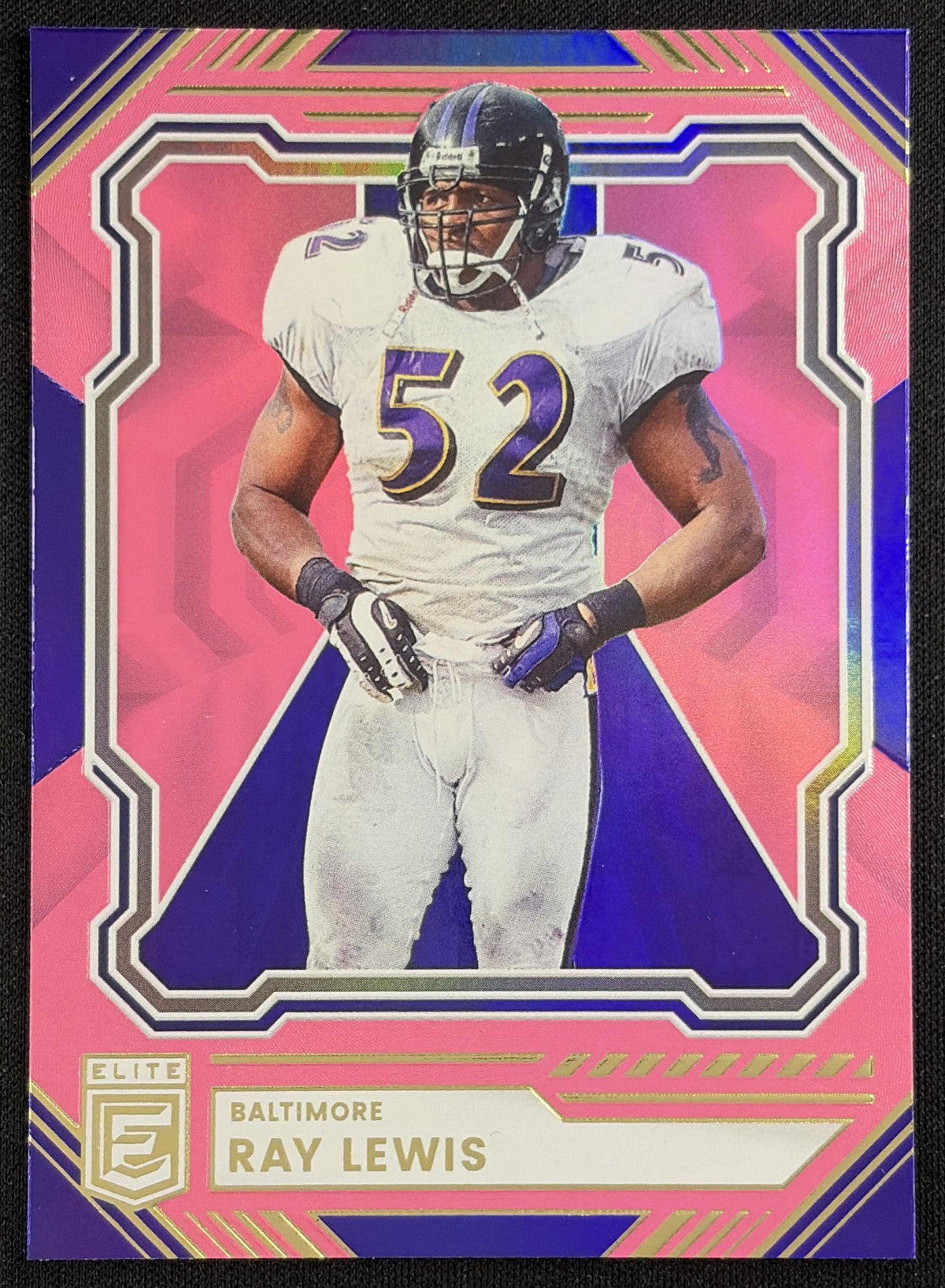 Ray Lewis 2026 Panini Donruss Elite Pink Ravens