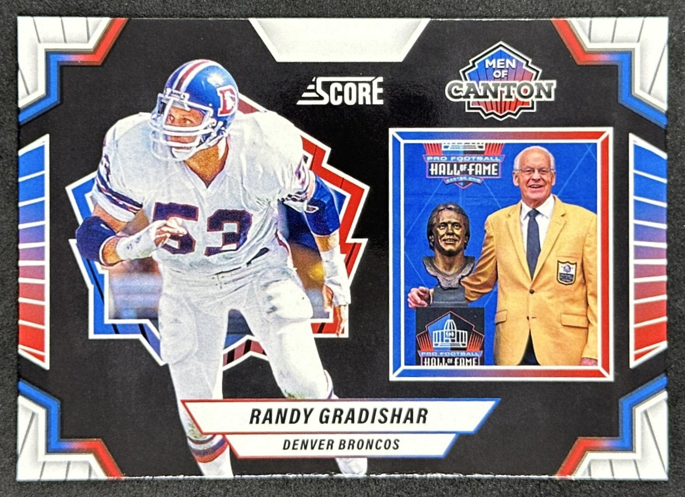 Randy Gradishar 2025 Panini Score Men of Canton Broncos