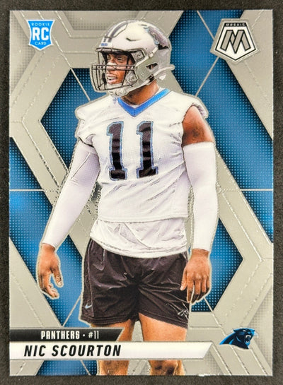 Nic Scourton 2025 Mosaic Rookies Panthers Sports Trading Card