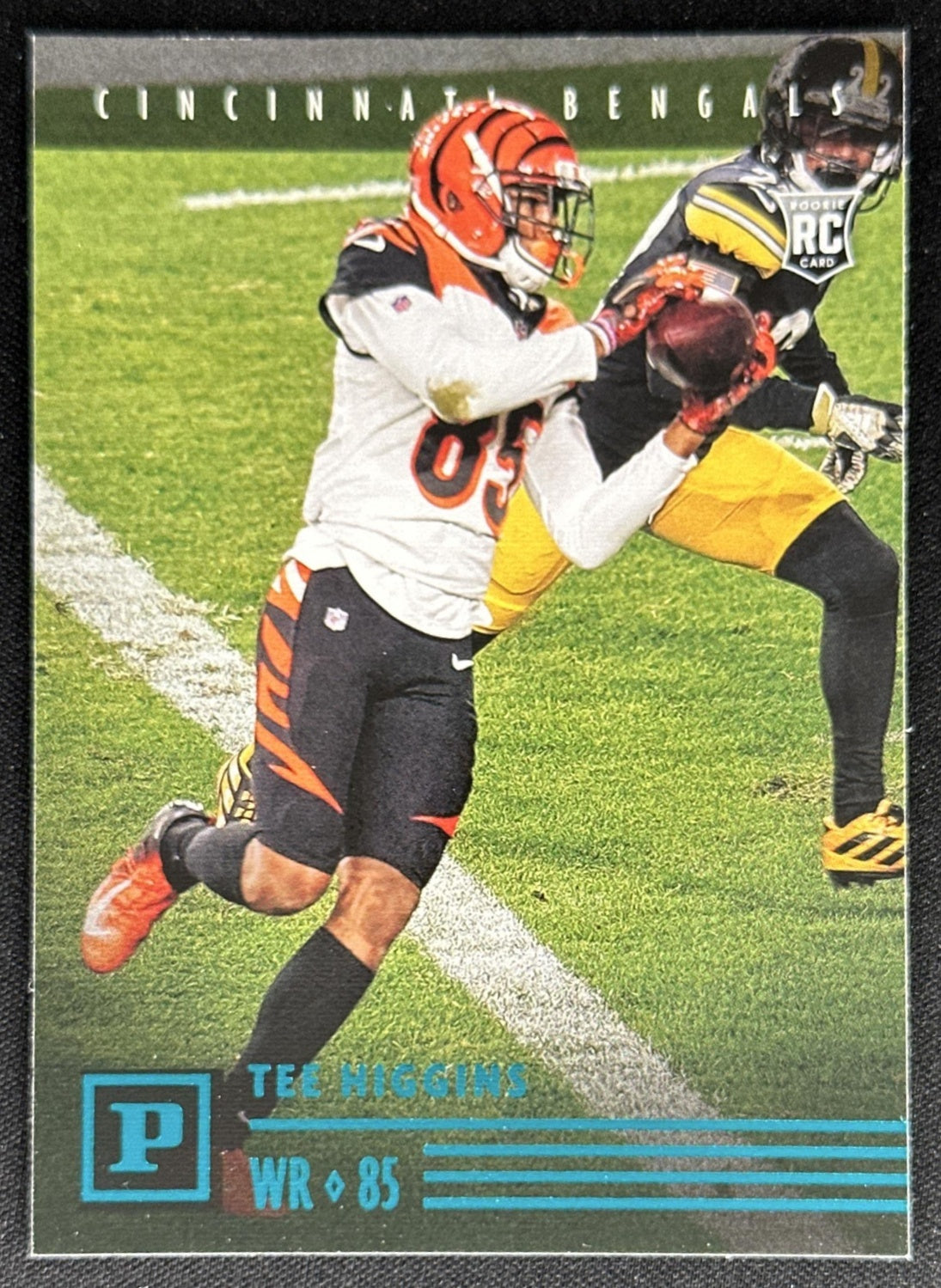 Tee Higgins 2020 Panini Chronicles Teal Bengals