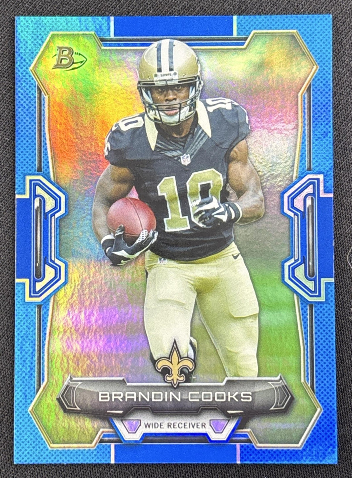 Brandin Cooks 2015 Bowman Veterans Blue /99 Saints