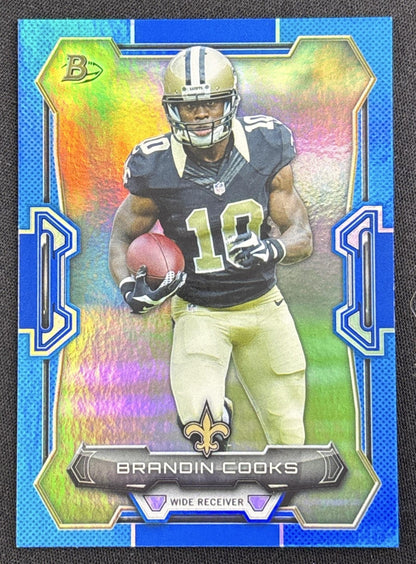 Brandin Cooks 2015 Bowman Veterans Blue /99 Saints