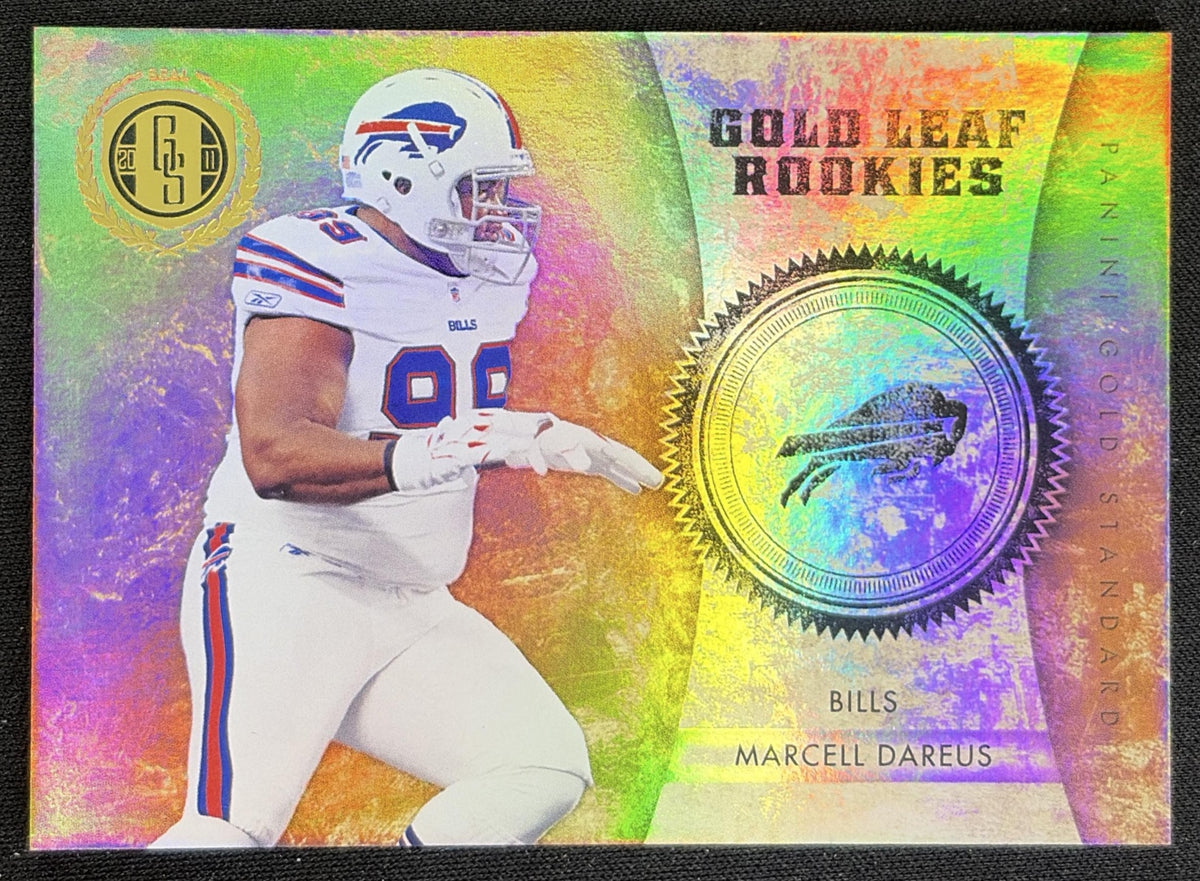 Marcell Dareus 2011 Panini Gold Standard Leaf Rookies /299 Bills - Front