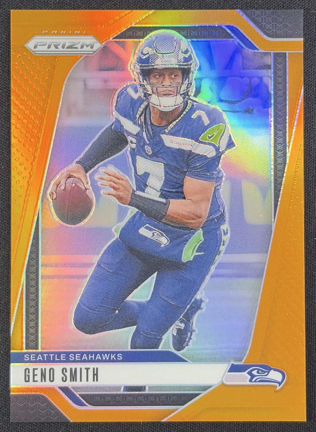 Geno Smith 2024 Panini Prizm Orange /249 Seahawks